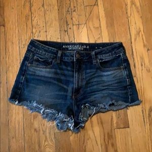 American Eagle Denim Short Shorts